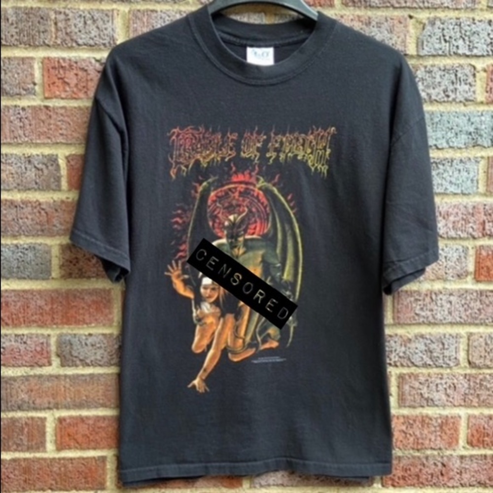 Cradle of Filth 2000 Tour T-Shirt RARE